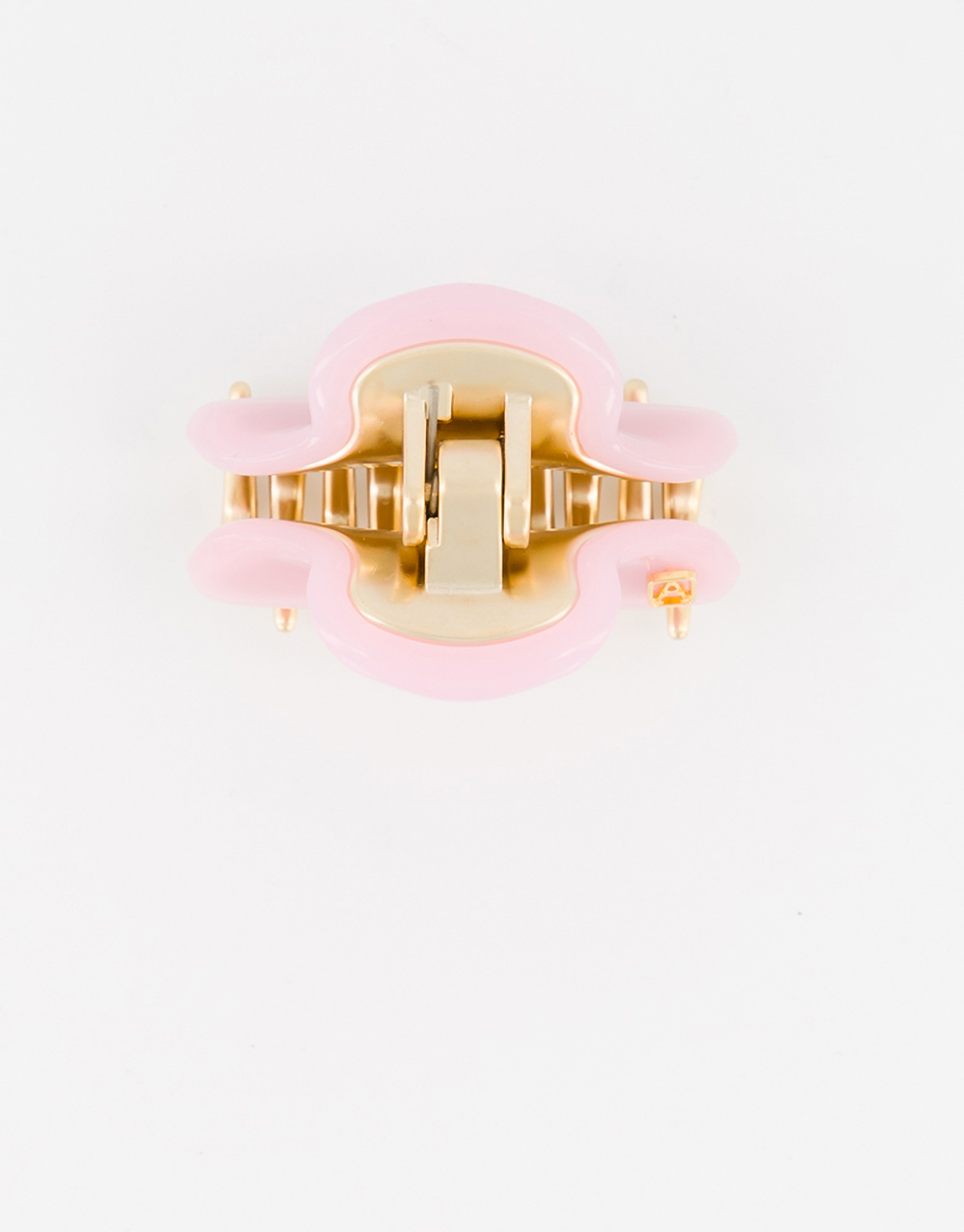 Alexandre de Paris small pink jewel hair clip Pince Vendôme Trésor