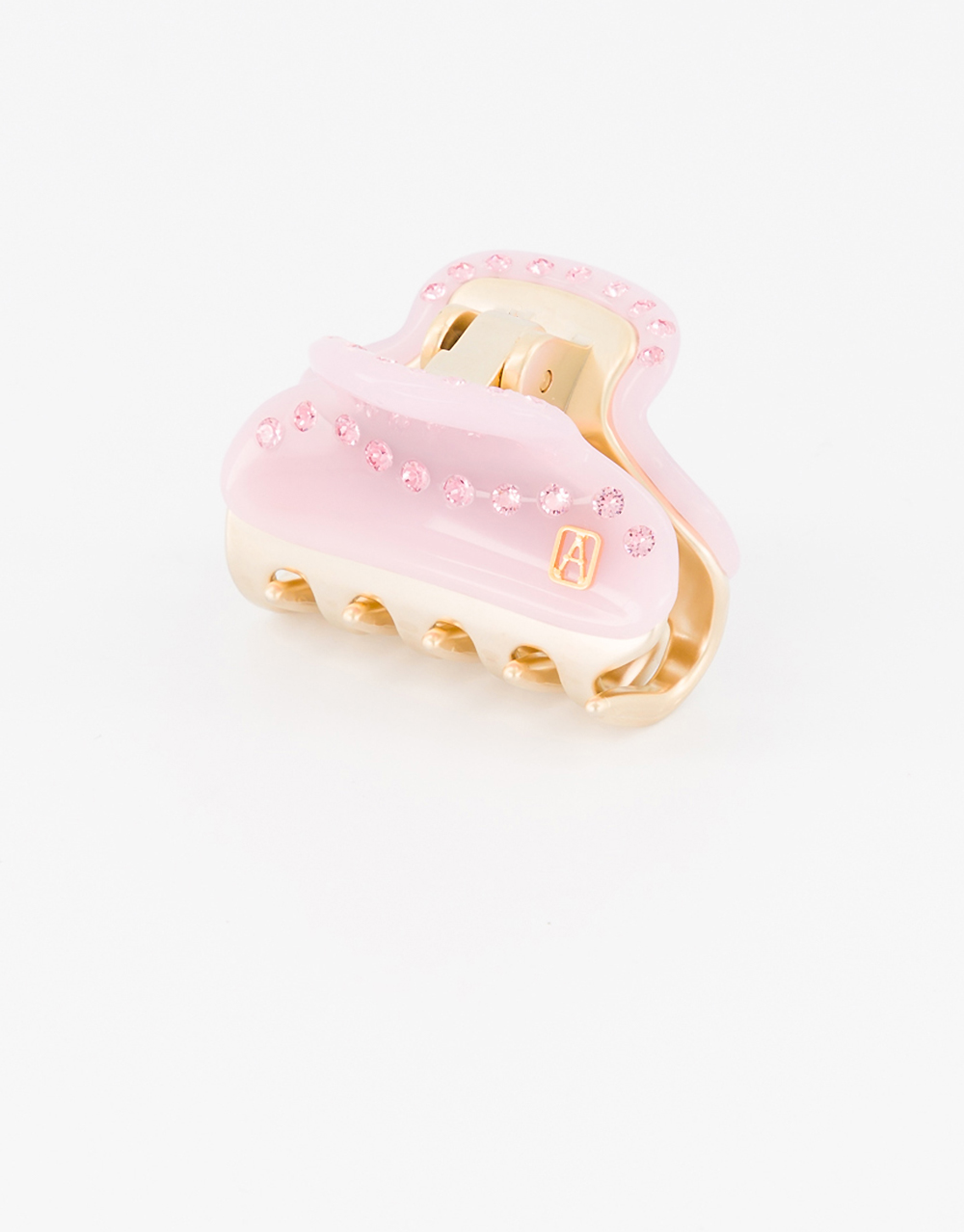 日本未入荷!新作【Alexandre de Paris】DENTELLIA PINK 8cm Alexandre de Paris hair accessories : jaw clips, hair