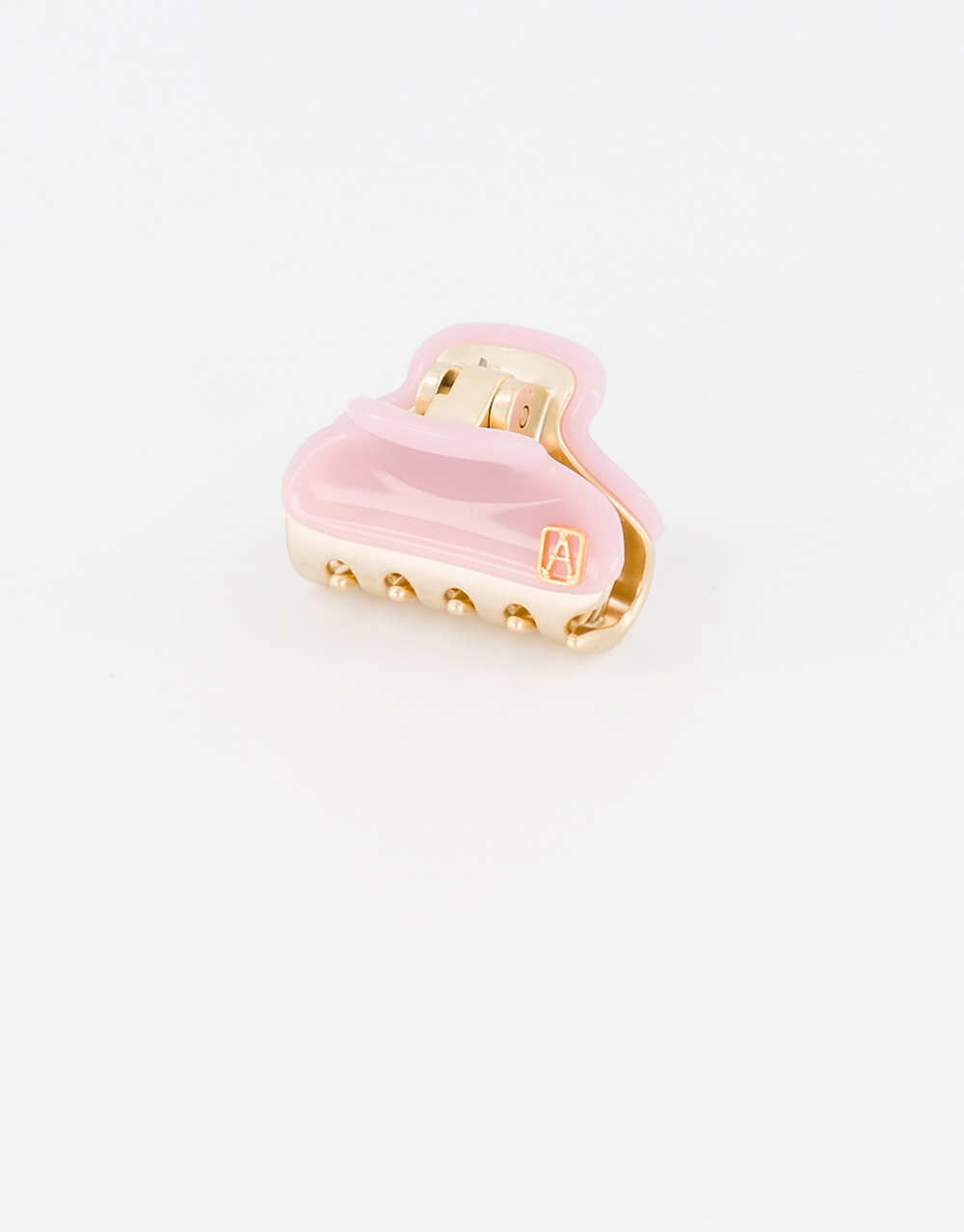 Alexandre de Paris little pink jewel hair clip Pince Vendôme