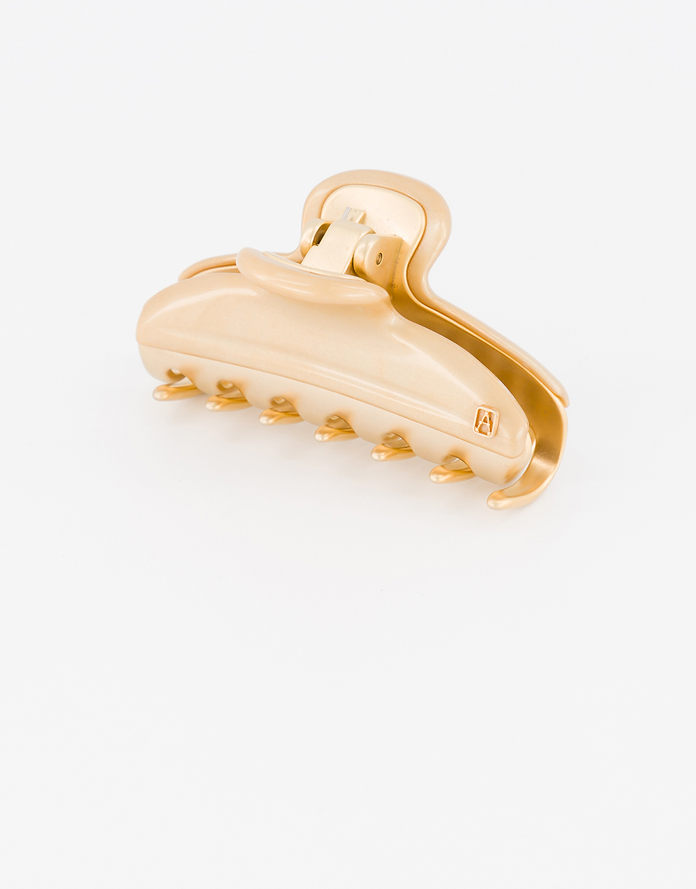 Alexandre de Paris regular golden jewel hair clip Pince Vendôme Éclat