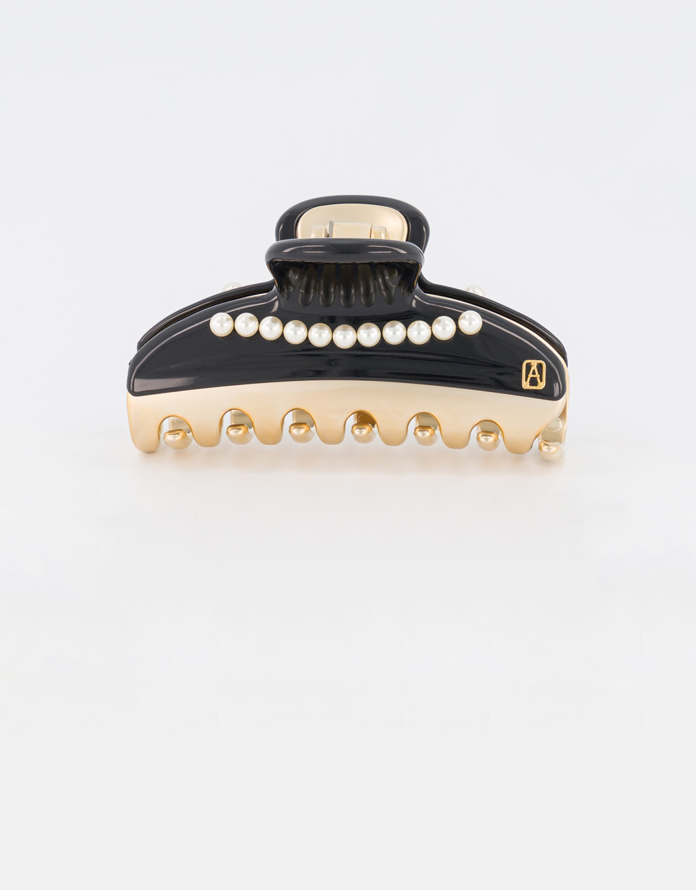 Alexandre de Paris regular jewel hair clip Pince Vendôme Perlée
