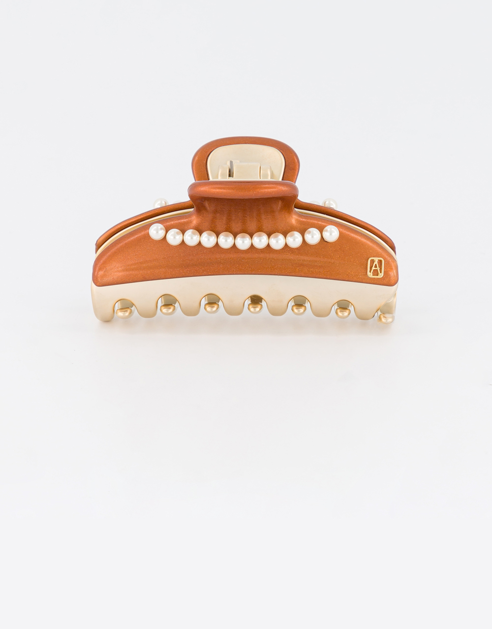 Alexandre de Paris regular jewel hair clip Pince Vendôme Perlée