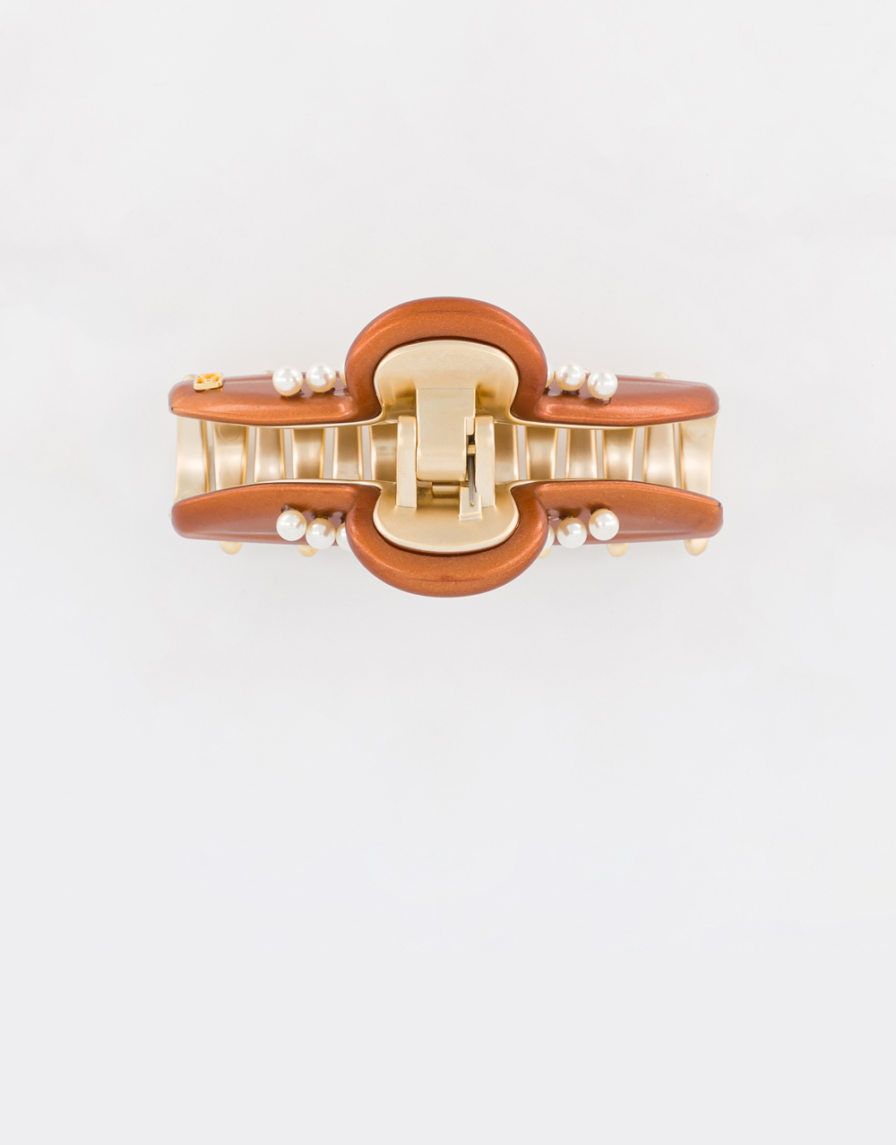 Alexandre de Paris regular jewel hair clip Pince Vendôme Perlée